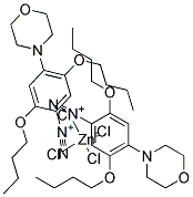 14726-58-0,2,5-dibutoxy-4-(morpholin-4-yl)benzenediazonium tetrachlorozincate (2:1)