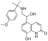 147568-66-9,8-hydroxy-5-[1-hydroxy-2-[2-(4-methoxyphenyl)propan-2-ylamino]ethyl]-1H-quinolin-2-one