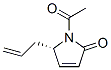 147637-82-9,2H-Pyrrol-2-one, 1-acetyl-1,5-dihydro-5-(2-propenyl)-, (S)- (9CI)