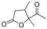 147721-42-4,2(3H)-Furanone, 5-acetyldihydro-4,5-dimethyl- (9CI)