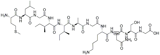 147740-73-6,H-MET-LEU-GLY-ILE-ILE-ALA-GLY-LYS-ASN-SER-GLY-OH