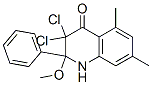 147779-32-6,4(1H)-Quinolinone,  3,3-dichloro-2,3-dihydro-2-methoxy-5,7-dimethyl-2-phenyl-