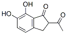 148050-82-2,1H-Inden-1-one, 2-acetyl-2,3-dihydro-6,7-dihydroxy- (9CI)