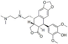 148262-19-5,[5R-(5alpha,5abeta,8aalpha,9beta)]-9-[2-[N-[2-(Dimethylamino)ethyl]-N-methylamino]ethyl]-5-(4-hydroxy-3,5-dimethoxyphenyl)-5,5a,6,8,8a,9-hexahydrofuro[3',4':6,7]naphtho[2,3-d]-1,3-dioxol-6-one