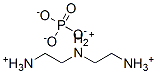 14852-18-7,N-(2-ammonioethyl)ethane-1,2-diammonium phosphate