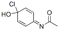 148650-35-5,Acetamide,  N-(4-chloro-4-hydroxy-2,5-cyclohexadien-1-ylidene)-