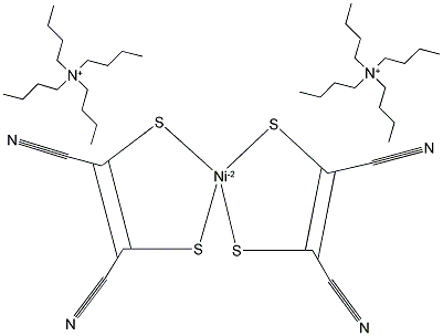 14876-79-0,BIS(TETRA-N-BUTYLAMMONIUM) BIS(MALEONITRILEDITHIOLATO) NICKEL COMPLEX