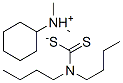 149-82-6,cyclohexyldimethylammonium dibutyldithiocarbamate