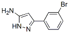 149246-81-1,5-(3-BROMO-PHENYL)-2H-PYRAZOL-3-YLAMINE