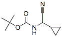 149357-91-5,Carbamic acid, (cyanocyclopropylmethyl)-, 1,1-dimethylethyl ester (9CI)