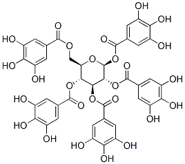 14937-32-7,1,2,3,4,6-PENTA-O-GALLOYL-BETA-D-GLUCOPYRANOSE