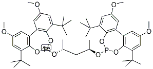 149646-83-3,6,6'-[[(1R,3R)-1,3-DIMETHYL-1,3-PROPANEDIYL]BIS(OXY)]BIS[4,8-BIS(T-BUTYL)-2,10-DIMETHOXY-BIBENZO[D,F][1,3,2]DIOXAPHOSPHEPIN