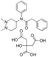 149997-05-7,N-(1,2-dimethyldiazinan-4-yl)-N,2-diphenyl-acetamide, 2-hydroxypropane -1,2,3-tricarboxylic acid