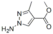 150017-50-8,1H-Pyrazole-4-carboxylicacid,1-amino-3-methyl-,methylester(9CI)