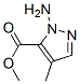 150017-56-4,1H-Pyrazole-5-carboxylicacid,1-amino-4-methyl-,methylester(9CI)