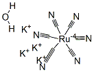 15002-31-0,POTASSIUM HEXACYANORUTHENATE(II) HYDRATE