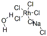15002-92-3,SODIUM HEXACHLORORHODATE(III)-12-HYDRATE