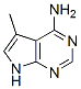 1501-10-6,7H-Pyrrolo[2,3-d]pyrimidin-4-amine, 5-methyl- (9CI)