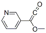 150176-07-1,Ethenone, methoxy-3-pyridinyl- (9CI)