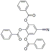 150443-15-5,Benzonitrile, 3,4,5-tris(benzoyloxy)-