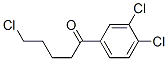 150780-71-5,5-CHLORO-1-(3,4-DICHLOROPHENYL)-1-OXOPENTANE