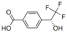 150821-42-4,Benzoic acid, 4-(2,2,2-trifluoro-1-hydroxyethyl)-, (R)- (9CI)