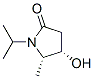 150884-80-3,2-Pyrrolidinone,4-hydroxy-5-methyl-1-(1-methylethyl)-,(4S-cis)-(9CI)