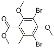 150965-73-4,METHYL 3,5-DIBROMO-2,4-DIMETHOXY-6-METHYLBENZOATE