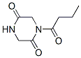151079-67-3,2,5-Piperazinedione,1-(1-oxobutyl)-(9CI)