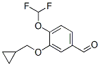 151103-09-2,4-(DIFLUOROMETHOXY)-3-(CYCLOPROPYLMETHOXY)-BENZALDEHYDE