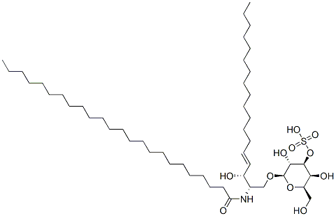 151122-71-3,(2R,3S,4S,5R,6R)-3,5-dihydroxy-2-(hydroxymethyl)-6-[(E,2S,3R)-3-hydrox y-2-(tetracosanoylamino)octadec-4-enoxy]-4-sulfooxy-oxane