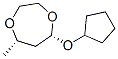 151294-17-6,1,4-Dioxepane,5-(cyclopentyloxy)-7-methyl-,cis-(9CI)