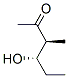151379-66-7,2-Hexanone, 4-hydroxy-3-methyl-, [S-(R*,R*)]- (9CI)