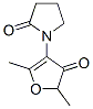 151390-58-8,2-Pyrrolidinone,  1-(4,5-dihydro-2,5-dimethyl-4-oxo-3-furanyl)-