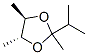 151700-00-4,1,3-Dioxolane,2,4,5-trimethyl-2-(1-methylethyl)-,trans-(9CI)