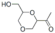 151720-02-4,Ethanone, 1-[6-(hydroxymethyl)-1,4-dioxan-2-yl]- (9CI)