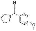 15190-12-2,2-(4-methoxyphenyl)-2-pyrrolidin-1-ylacetonitrile
