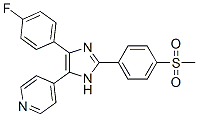 152121-46-5,4-[5-(4-FLUORO-PHENYL)-2-(4-METHANESULFONYL-PHENYL)-3H-IMIDAZOL-4-YL]-PYRIDINE