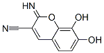 152123-14-3,2H-1-Benzopyran-3-carbonitrile, 7,8-dihydroxy-2-imino- (9CI)
