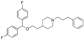 152127-26-9,4-[2-[bis(4-fluorophenyl)methoxy]ethyl]-1-(3-phenylpropyl)piperidine