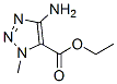 152300-51-1,1H-1,2,3-Triazole-5-carboxylicacid,4-amino-1-methyl-,ethylester(9CI)