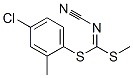 152382-25-7,(4-CHLORO-2-METHYLPHENYL) METHYL CYANOCARBONIMIDODITHIOATE
