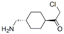 152438-03-4,Ethanone, 1-[4-(aminomethyl)cyclohexyl]-2-chloro-, trans- (9CI)