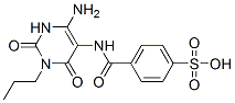 152529-72-1,Benzenesulfonic  acid,  4-[[(4-amino-1,2,3,6-tetrahydro-2,6-dioxo-1-propyl-5-pyrimidinyl)amino]carbonyl]-