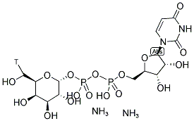 152585-43-8,URIDINE 5'-DIPHOSPHO-GALACTOSE-[GALACTOSE-6-3H] AMMONIUM SALT