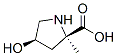 152722-92-4,D-Proline, 4-hydroxy-2-methyl-, cis- (9CI)