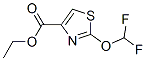 153027-83-9,4-Thiazolecarboxylicacid,2-(difluoromethoxy)-,ethylester(9CI)