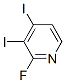 153034-83-4,2-FLUORO-3,4-DIIODOPYRIDINE