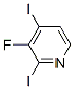 153035-06-4,3-Fluoro-2,4-diiodopyridine