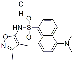 153042-42-3,5-(DIMETHYLAMINO)-N-(3,4-DIMETHYL-5-ISOXAZOLYL)-1-NAPHTHALENESULFONAMIDE HYDROCHLORIDE
